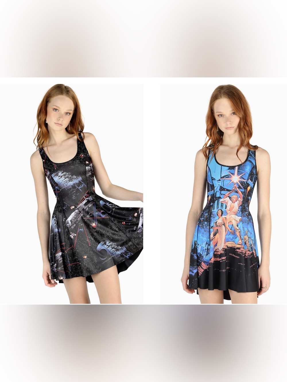 Star Wars Death Star Battle vs Hildebrandt’s A New Hope Inside Out Dress medium